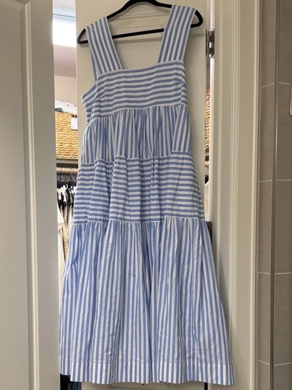 blue and white striped dress anthropologie rangapravesham 18th Birthday Dress Color:M-Black